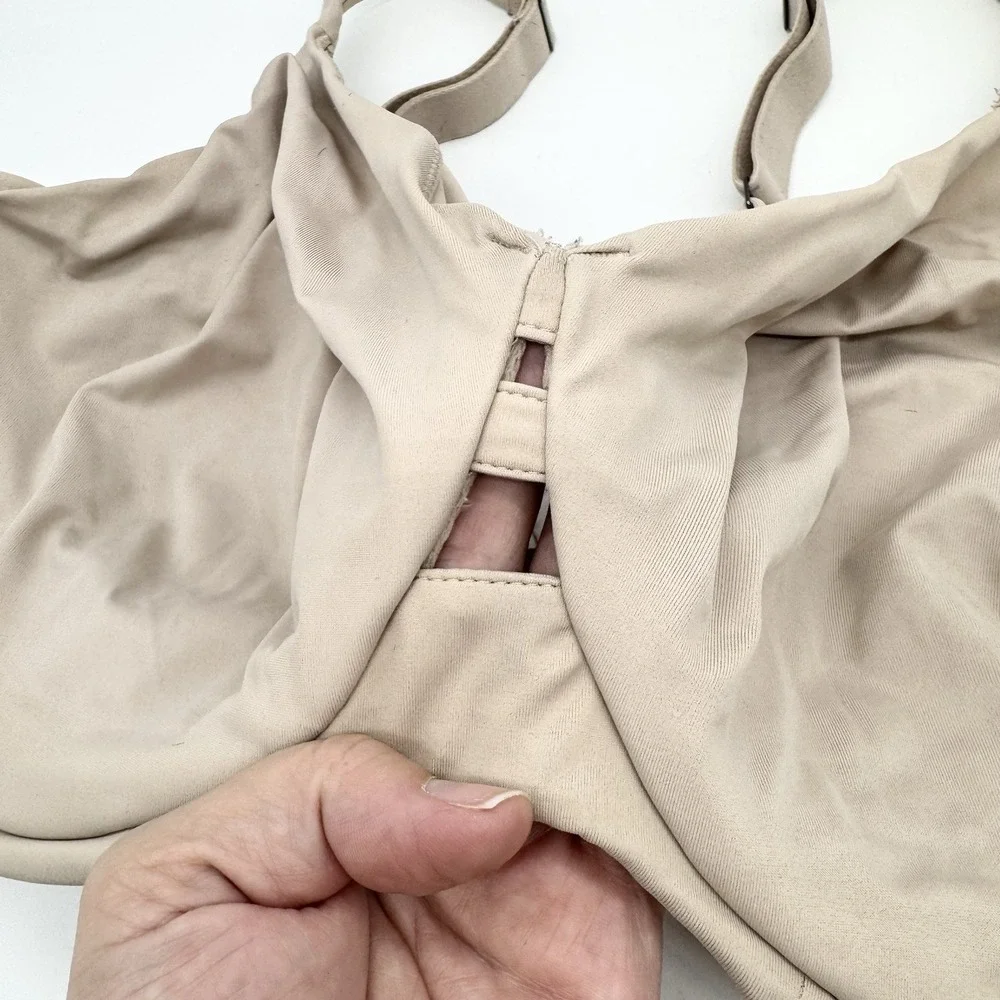 SPANX Low Profile Minimizer Bra In Champagne Beige Size 40G‎